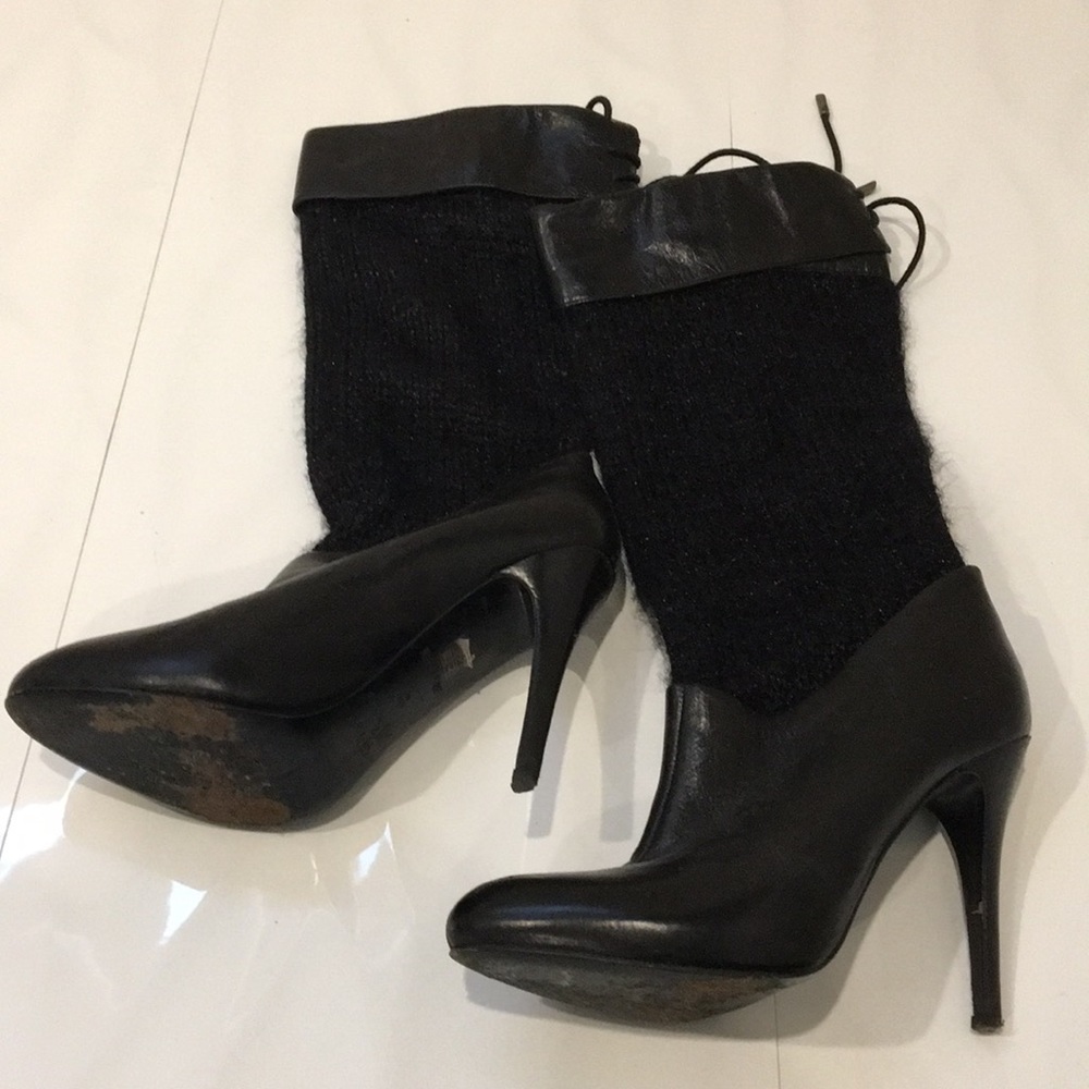 🌸 SALE Guess by MARCIANO High Knit sock-like boot - Picture 2 of 12